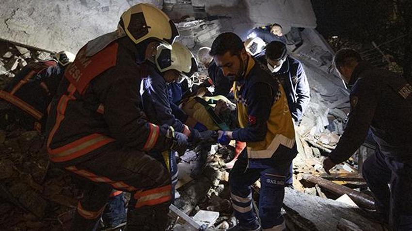 Ankara'da 3 katlı binada patlama sonrası göçük meydana geldi: Çok sayıda yaralı var