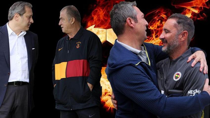 Ali Koç-Burak Elmas-Fatih Terim-Vitor Pereira hepsi kararını verdi! Galatasaray - Fenerbahçe maçı öncesi 4 futbolcunun sözleşmesi feshediliyor