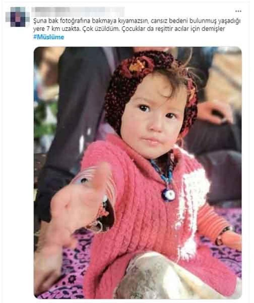Son dakika! Müslüme'nin ölümüyle ilgili kritik gelişme! Cansız bedeni kimin bulduğu ortaya çıktı