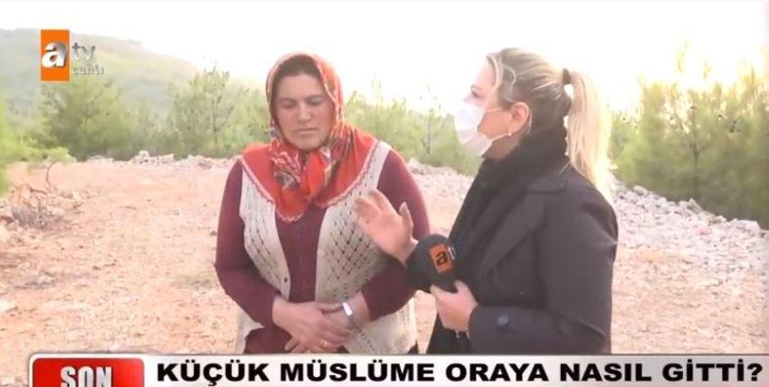 Müslüme'yi bulan kadın çoban canlı yayında konuştu! 'Kıyafetleri üzerinde değildi'