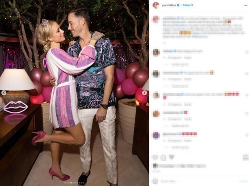 Paris Hilton ile Carter Reum'dan aşk pozları!