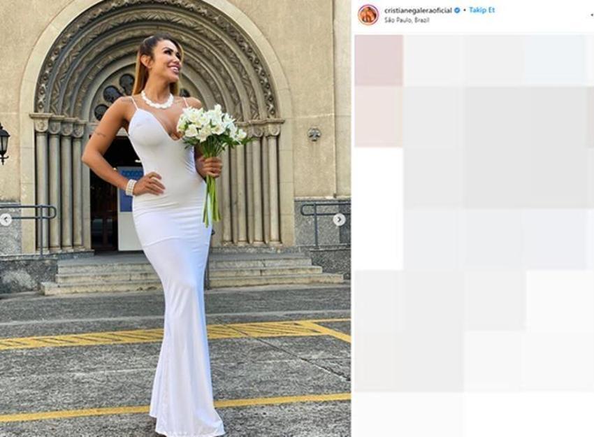 Kendisiyle evlenen model Cris Galera'dan flaş hamle!