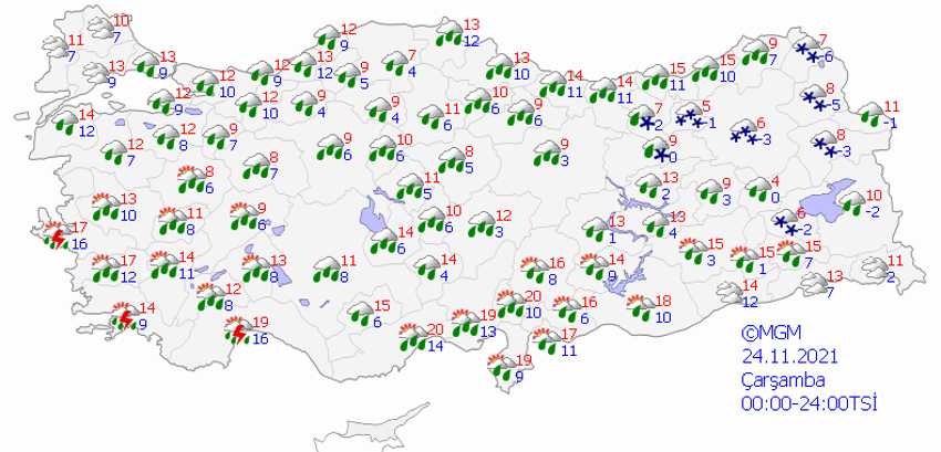 Kar yağışı başlıyor! Sarı ve turuncu kodlu uyarı yapıldı! Sıcaklıklar düşüyor, MGM'den kritik açıklama...