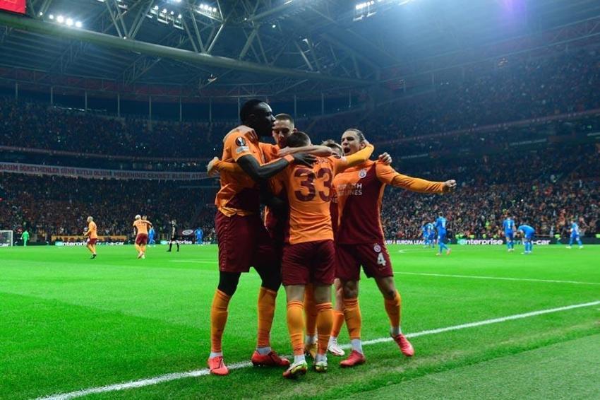 Kerem Aktürkoğlu,Feghouli, Cicaldau şov yaptı Galatasaray Marsilya'yı farklı yenip UEFA Avrupa Ligi'de E Grubu'ndan çıktı!