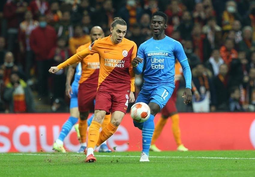 Kerem Aktürkoğlu,Feghouli, Cicaldau şov yaptı Galatasaray Marsilya'yı farklı yenip UEFA Avrupa Ligi'de E Grubu'ndan çıktı!