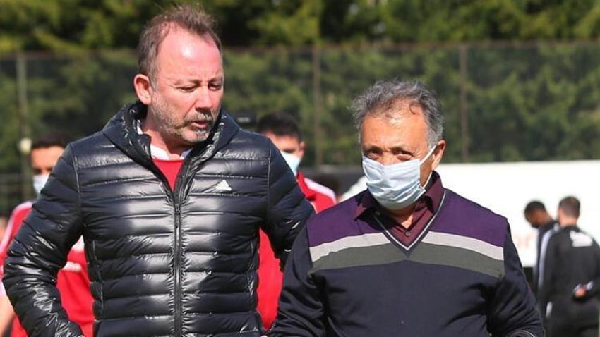 Beşiktaş'ta Ahmet Nur Çebi Sergen Yalçın ile 1 saat görüştü kritik zirveden karar çıktı! 'Saygısızlık yaptığı için...'