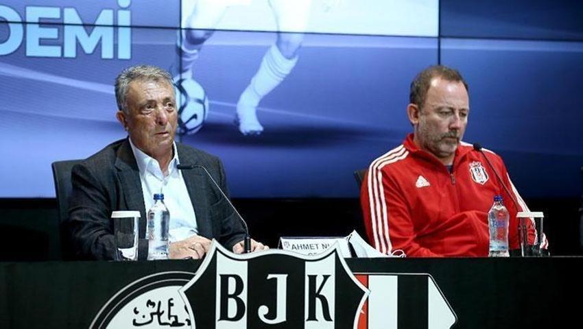 Beşiktaş'ta Ahmet Nur Çebi Sergen Yalçın ile 1 saat görüştü kritik zirveden karar çıktı! 'Saygısızlık yaptığı için...'