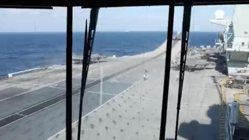 İngiltere'yi çıldırtan 16 saniyelik görüntü! 130 milyon dolarlık F-35 böyle düştü...