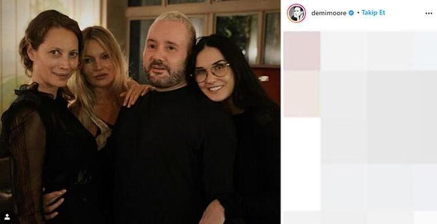 Demi Moore yüzündeki değişim ile şoke etti!
