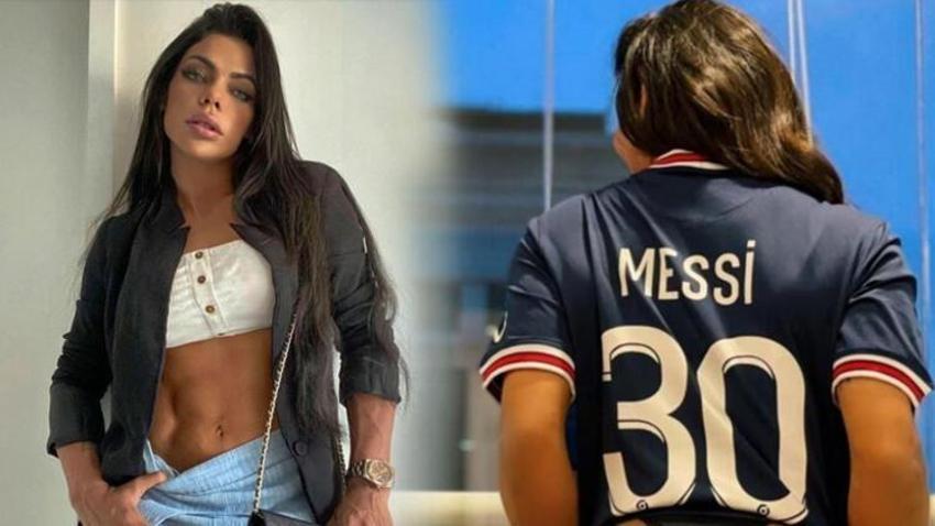 Ünlü model Messi için soyunacak!