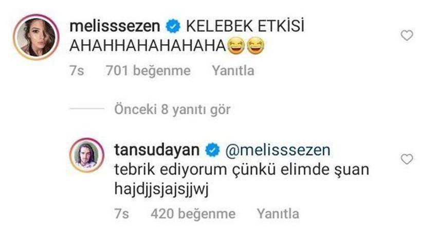 Ünlü fenomen Tansu Dayan, Melis Sezen'in taklidini yaptı! Güzel oyuncu kayıtsız kalamadı