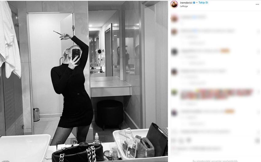  İrem Derici'den olay dekolte yorumu! 'Beton derici gibiyim'