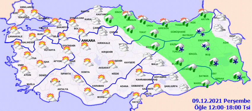 Meteoroloji'den son dakika uyarısı! Ve geri döndü, 3 gün sürecek, alarm seviyesine geçildi, çok kuvvetli...
