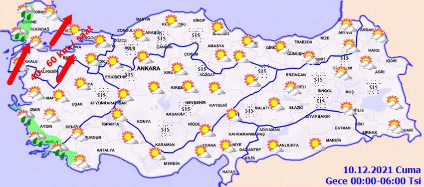 Meteoroloji'den son dakika uyarısı! Ve geri döndü, 3 gün sürecek, alarm seviyesine geçildi, çok kuvvetli...