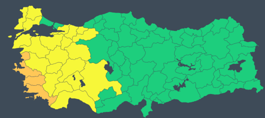 Meteoroloji son dakika olarak duyurdu!  25 il için alarma geçildi, saatte 100 km hızla geliyor, bu kez çok farklı...