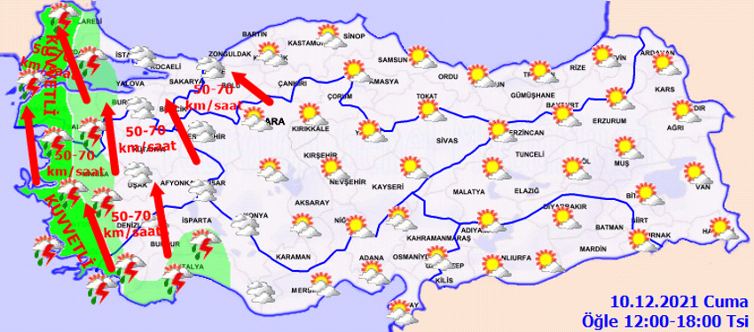 Meteoroloji son dakika olarak duyurdu!  25 il için alarma geçildi, saatte 100 km hızla geliyor, bu kez çok farklı...