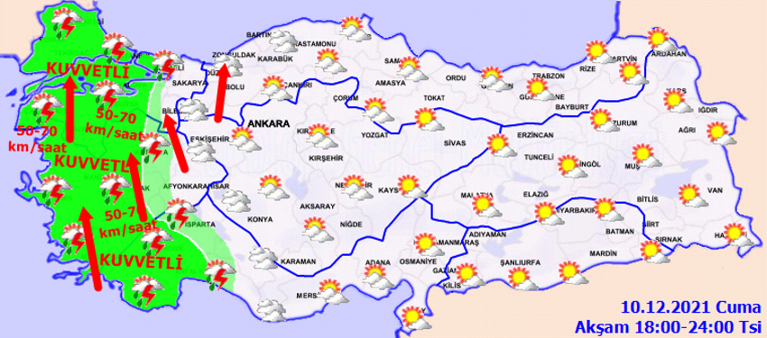 Meteoroloji son dakika olarak duyurdu!  25 il için alarma geçildi, saatte 100 km hızla geliyor, bu kez çok farklı...