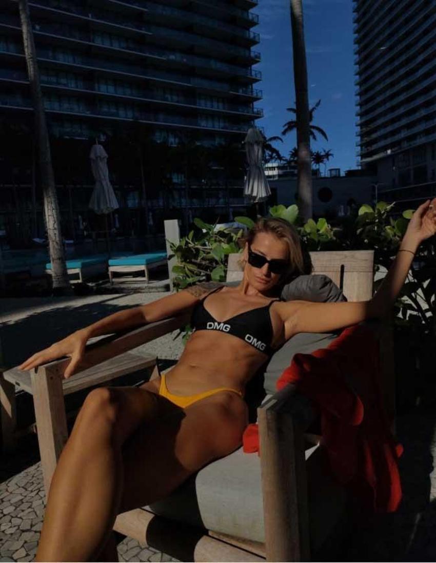 Didem Soydan, Miami tatilinden mest eden kareler paylaştı