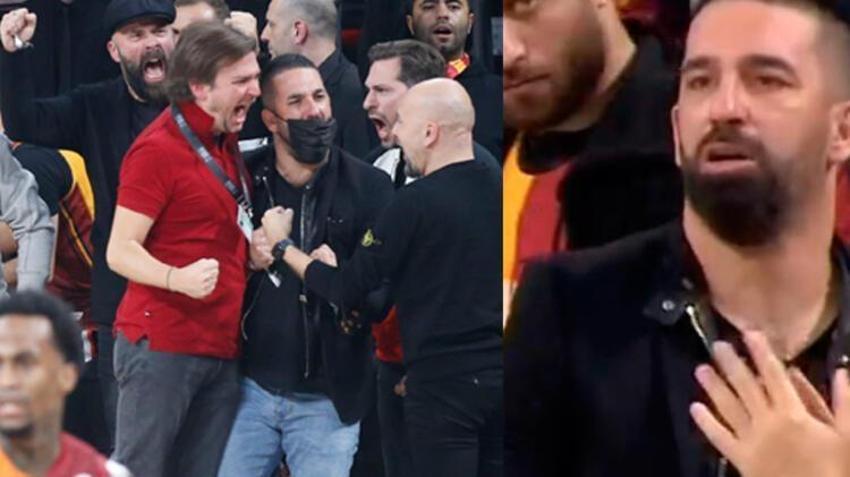 Galatasaray NEF - Fenerbahçe Beko derbisine Arda Turan damgası! Maçı kenardan izlerken bir anda...