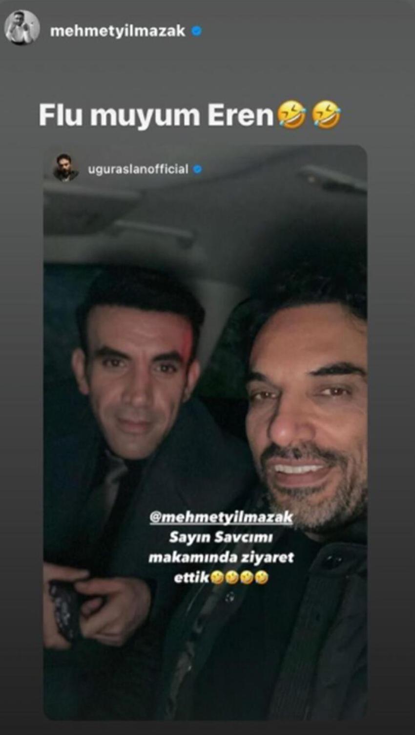 'Yargı' dizisinin 'Eren'i Uğur Arslan'dan Mehmet Yılmaz Ak paylaşımı!