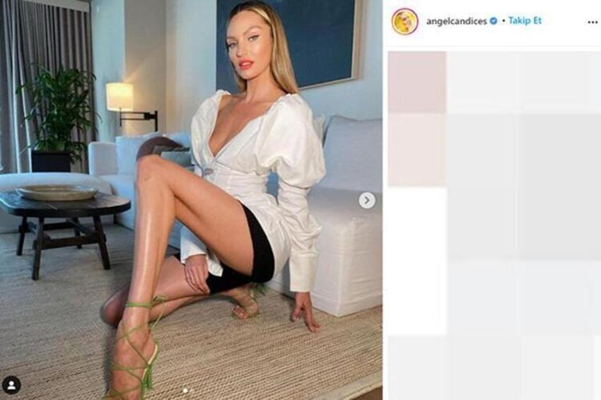 Candice Swanepoel Miami sahillerinde fiziğini sergiledi!