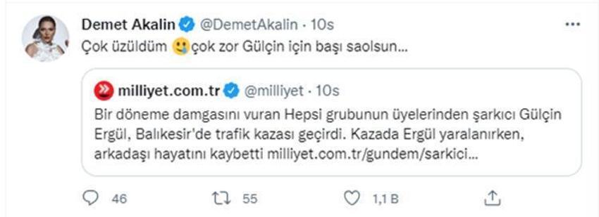 Ünlü isimlerden Gülçin Ergül'e destek yağdı!