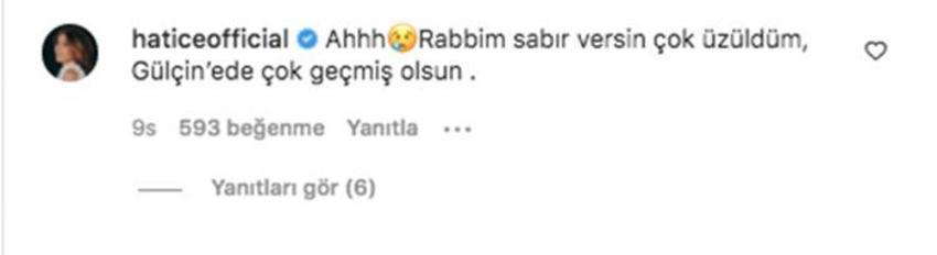 Ünlü isimlerden Gülçin Ergül'e destek yağdı!
