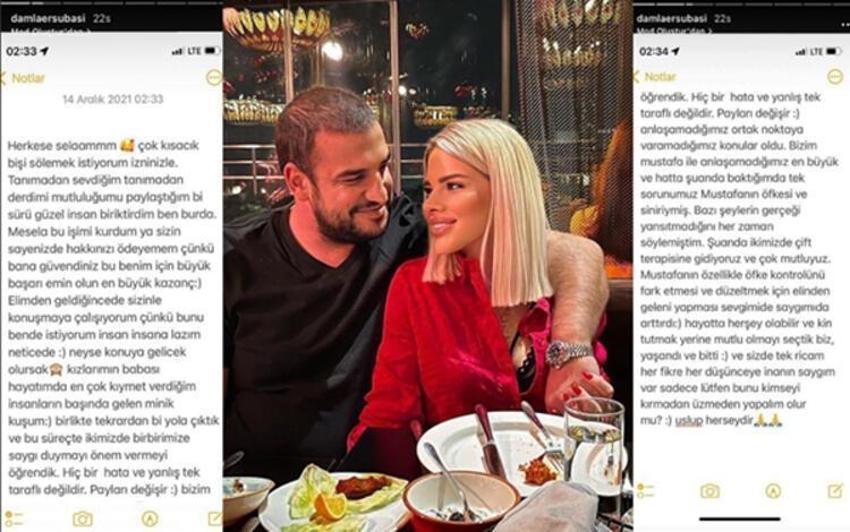 Damla Ersubaşı'dan 'Mustafa Can Keser' açıklaması!