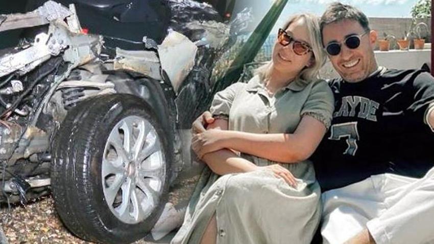 Ünlü şarkıcı Gülçin Ergül ağlayarak anlattı! 'Kazadan önce arabada...'