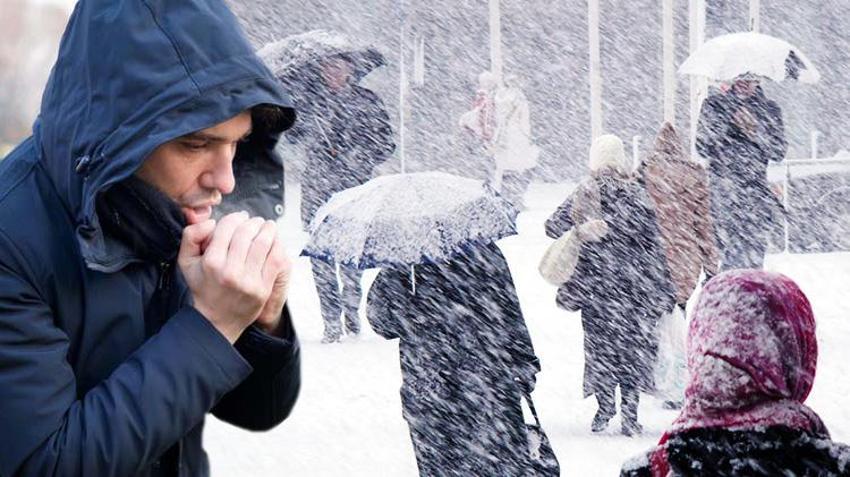Meteoroloji'den flaş kar uyarısı! Donacağız! Çok yoğun olacak, yarın başlıyor günlerce sürecek ve...