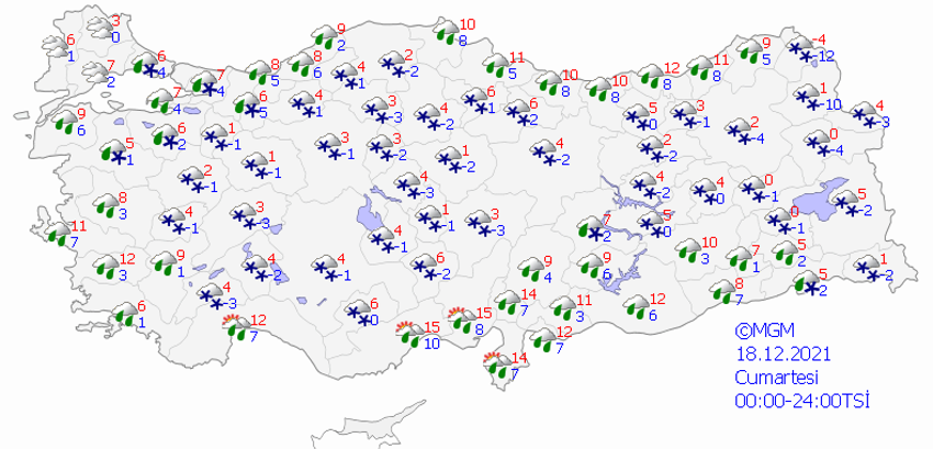 Meteoroloji'den flaş kar uyarısı! Donacağız! Çok yoğun olacak, yarın başlıyor günlerce sürecek ve...