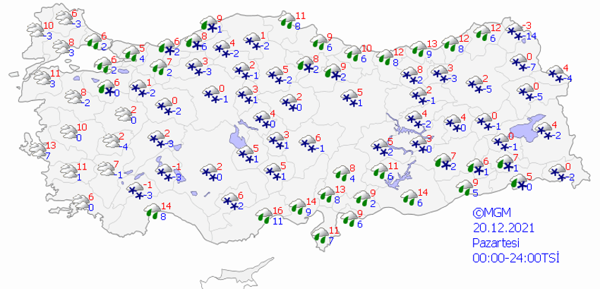 Meteoroloji'den flaş kar uyarısı! Donacağız! Çok yoğun olacak, yarın başlıyor günlerce sürecek ve...