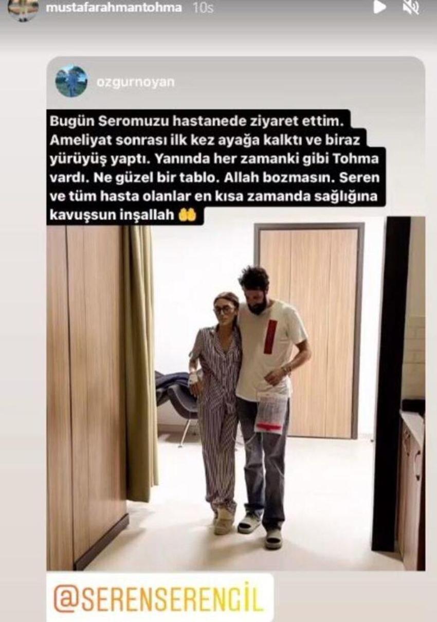 Seren Serengil'in son halini paylaştı! 'Ben böyle aşk görmedim'
