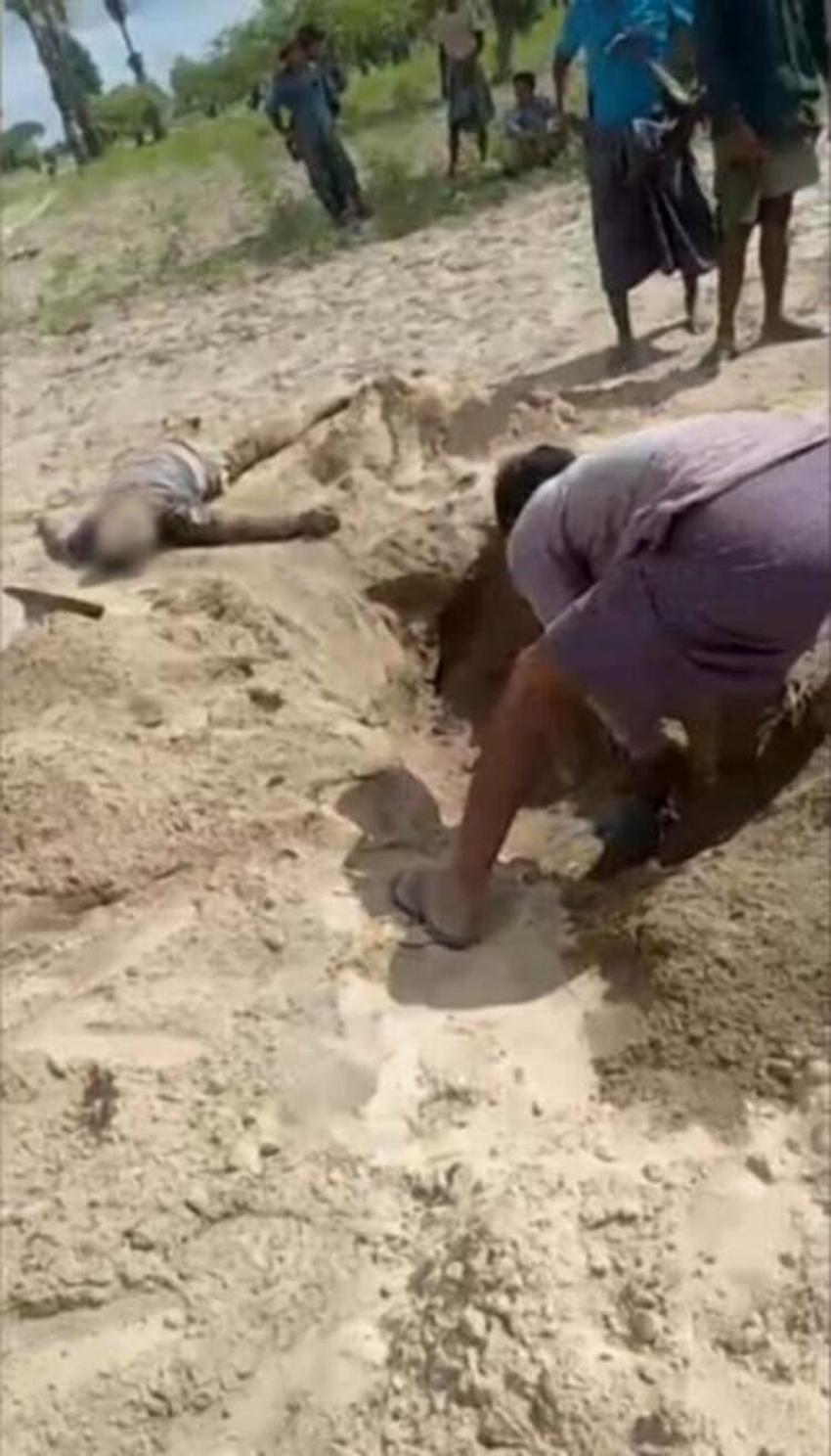 Toplu katliam dünyanın kanını dondurdu! Çukurdan cesetler çıktı...