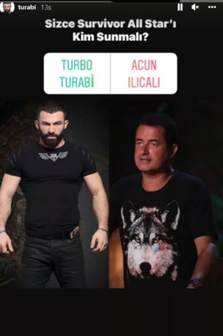 Turabi Acun Ilıcalı'ya meydan okudu! Sonra geri adım attı