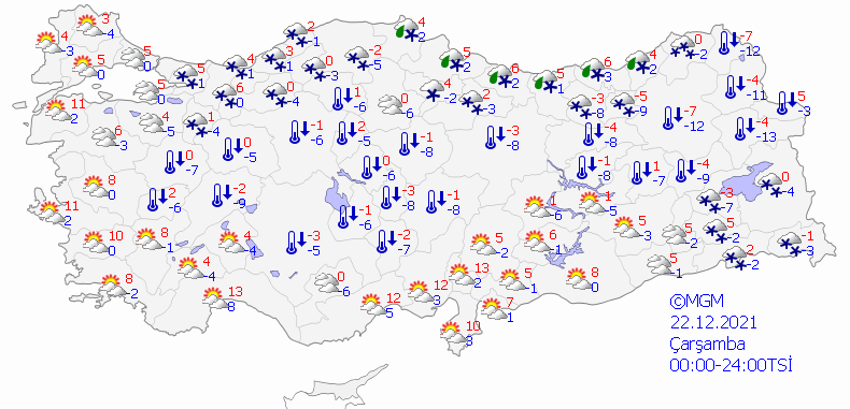 Meteoroloji tarih vererek son dakika ile duyurdu! Kar yağışı açıklaması geldi, sıcaklıklar 6 derece daha düşüyor...