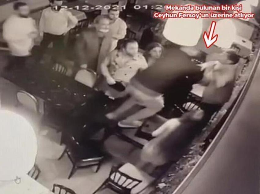 Ceyhun Fersoy-Begüm Öner çiftine saldırı anı kameraya yansıdı!