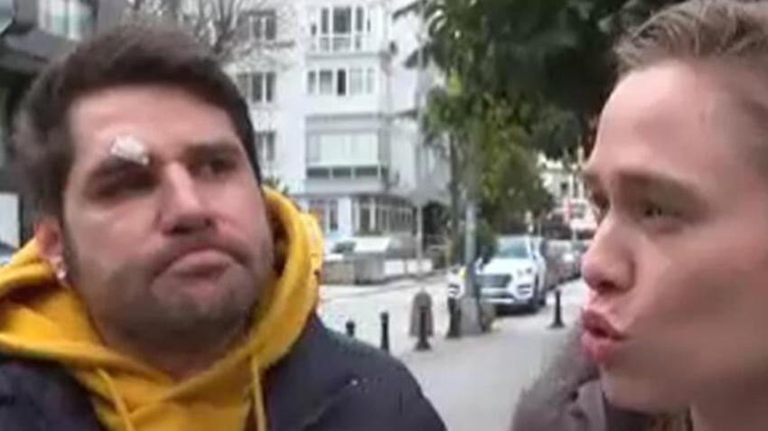Ceyhun Fersoy-Begüm Öner çiftine saldırı anı kameraya yansıdı!