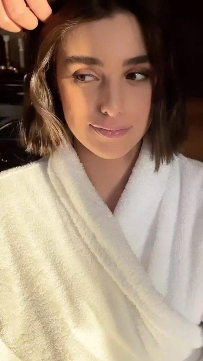Kardeşlerim'in Melisa'sı Damlasu İkizoğlu bornozlu paylaşımı olay yarattı!
