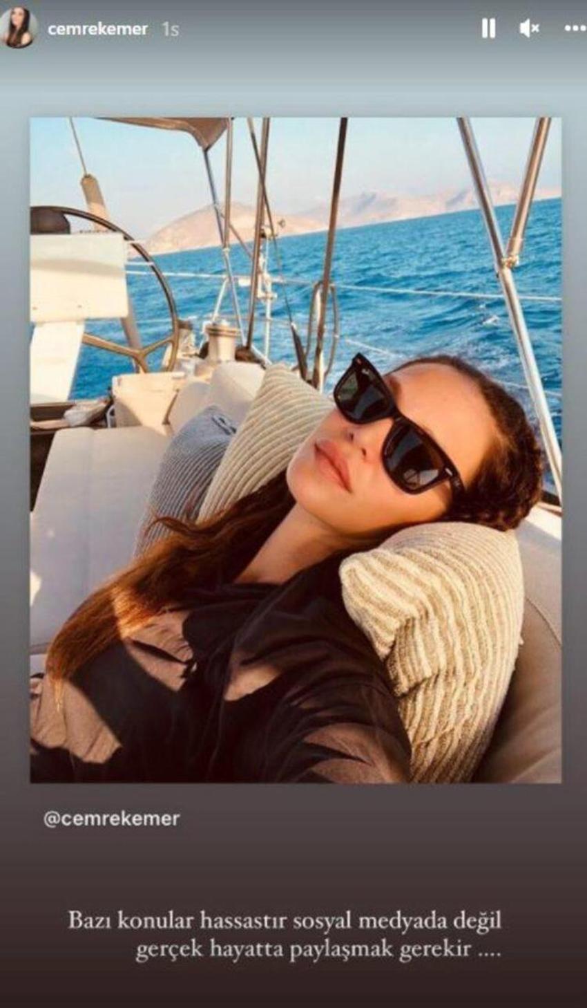 Cemre Kemer'den eleştirilere yanıt! 'Gülçin'e Instagram’dan mı başsağlığı dileseydik?'