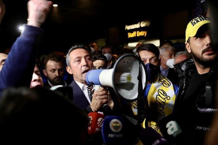 Seni bu taraftarla göndereceğim demişti! Ali Koç istifa ve Aziz Yıldırım...