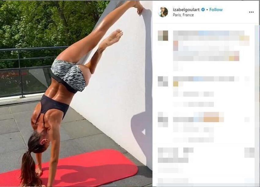 Izabel Goulart kusursuz fiziğiyle kendine hayran bıraktı!