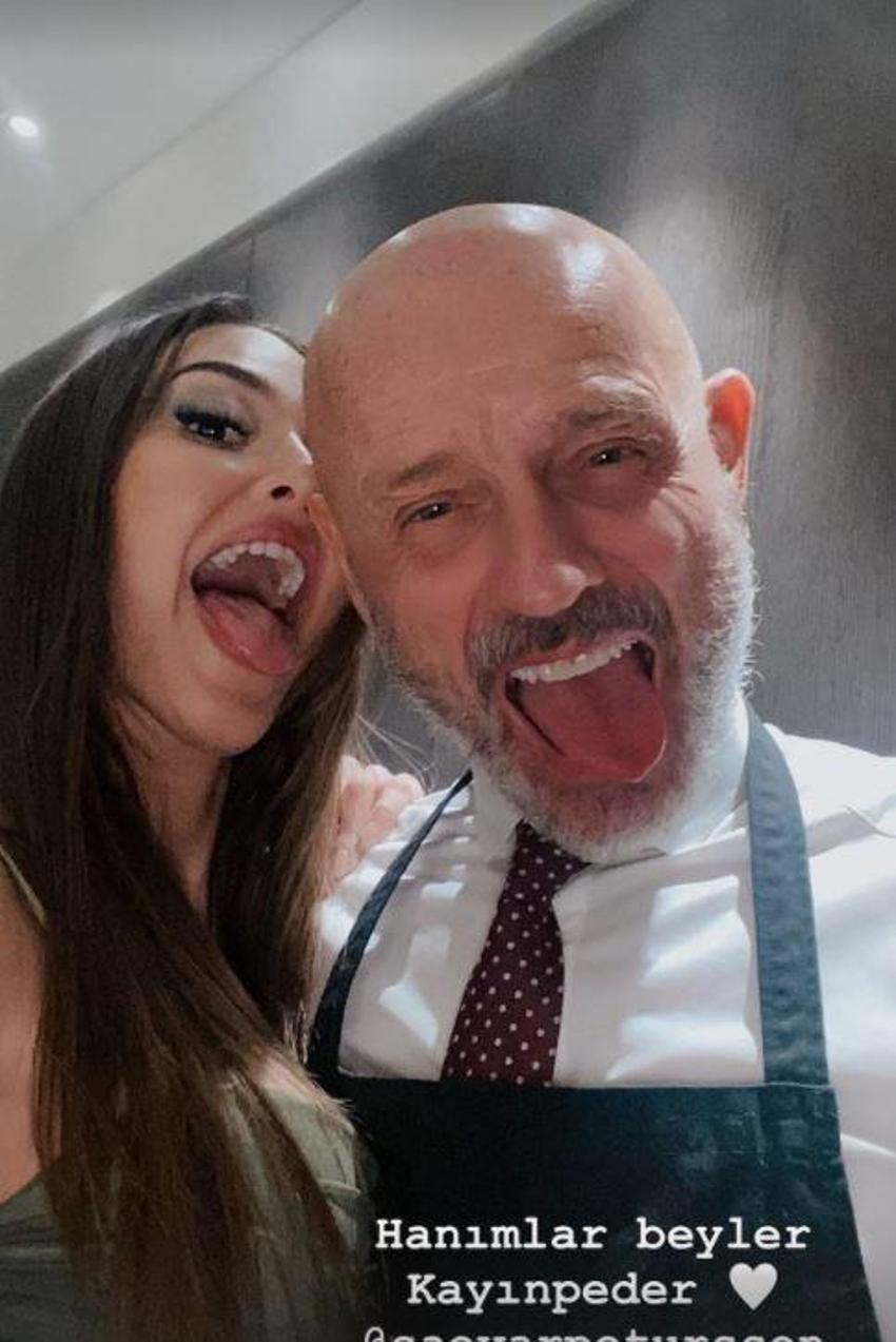 Dilan Çiçek Deniz, Saevarsson'ın ailesiyle tanıştı! 'Hanımlar, beyler; kayınpeder'