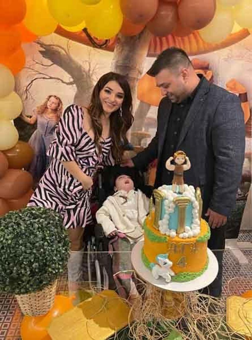 Bir yaşını doldurmadan 3 ay ömür biçildi, 4’üncü yaş gününde herkesin gözlerini doldurdu