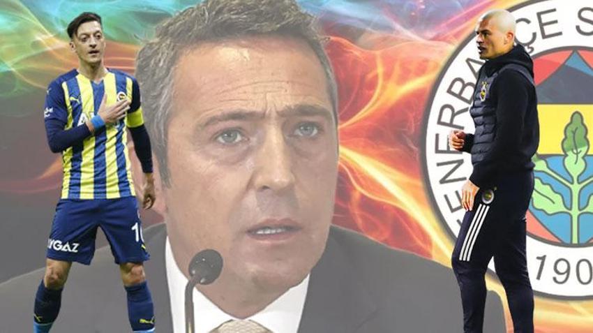 F.Bahçe'de yeni teknik direktör kaosu! İşin için Alex de Souza ve Mesut Özil girdi Ali Koç Bilic de var dedi