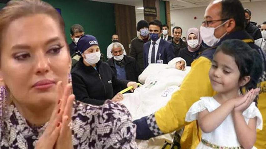 Pitbull saldırısına uğrayan minik Asiye ve ailesine Demet Akalın'dan destek geldi!