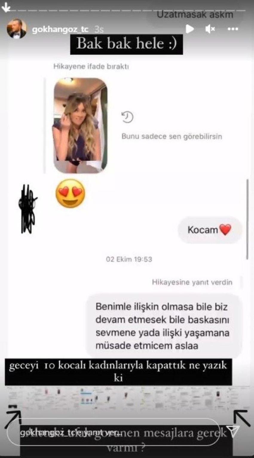 Fatoş Yelliler'in ihanet mesajlarını ifşa eden Gökhan Göz sosyal medyayı salladı!