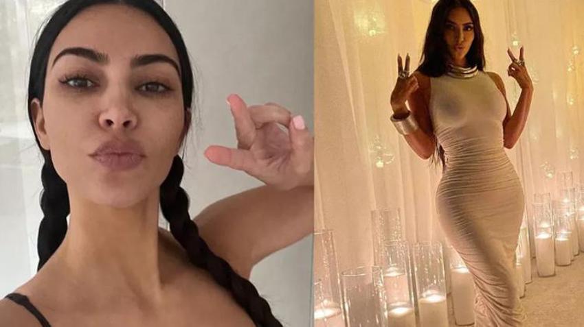 Kim Kardashian ve ailesi Noel'i evde kutladı!
