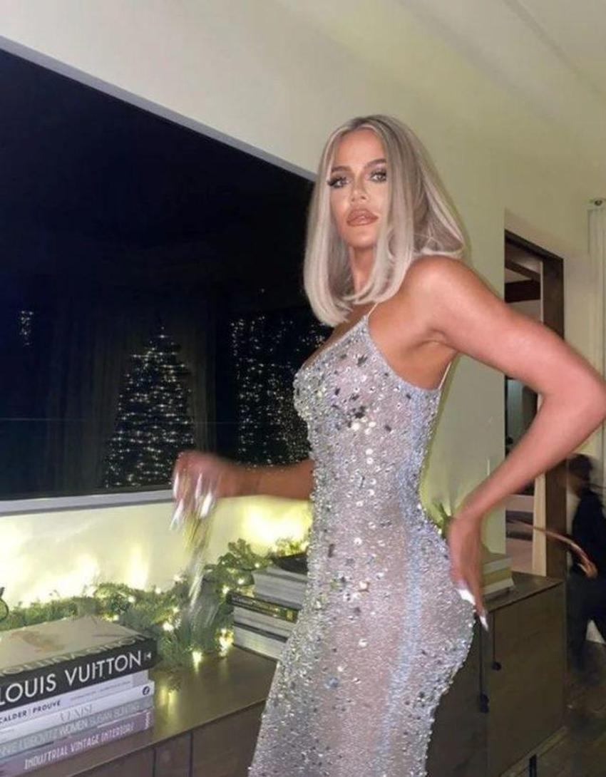 Kim Kardashian ve ailesi Noel'i evde kutladı!