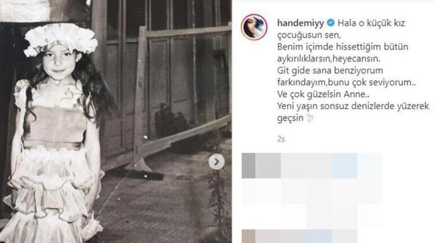 Hande Erçel'in paylaştığı fotoğraftaki detay duygulandırdı!